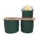 Customzied colorful round flower gift box cardboard boxes for flowers with handle