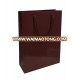 Simple and stylist look very very cheap rate Paper Bag Solid Dark Brown 8 inch x 11 inch x 3 inch for sale in wholesale and bulk